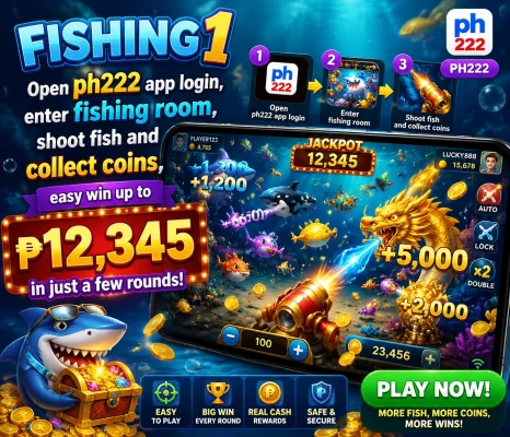 Fishing game interface with moving targets